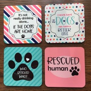 Brand New Dog Coasters